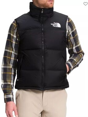 The North Face 1996 Retro Nuptse 700 Down Puffer Vest Men's Large Black